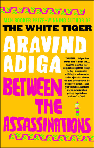 Between the Assassinations book cover by Aravind Adiga