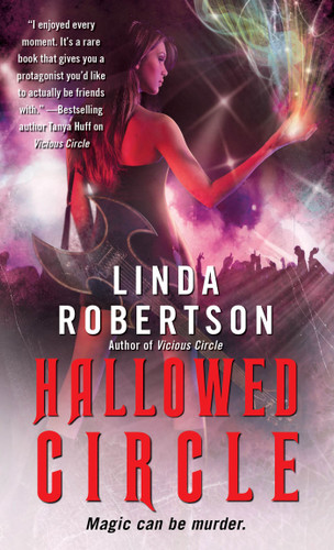 Hallowed Circle book cover by Linda Robertson