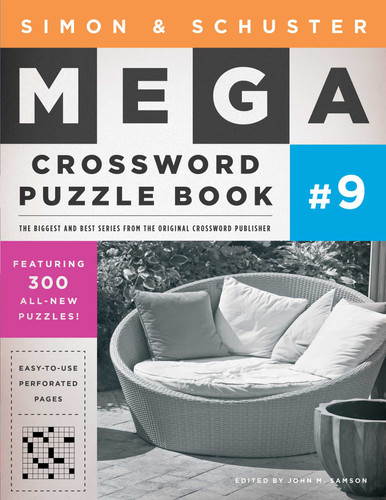 Simon & Schuster Mega Crossword Puzzle Book #9 (S&S Mega Crossword Puzzles) book cover by 