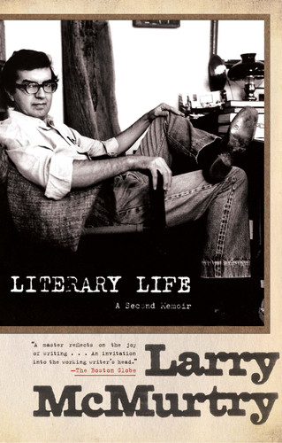 Literary Life: A Second Memoir book cover by Larry McMurtry