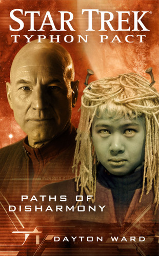 Typhon Pact #4: Paths of Disharmony (Star Trek) book cover by Dayton Ward