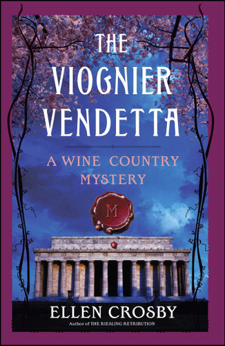 The Viognier Vendetta: A Wine Country Mystery book cover by Ellen Crosby