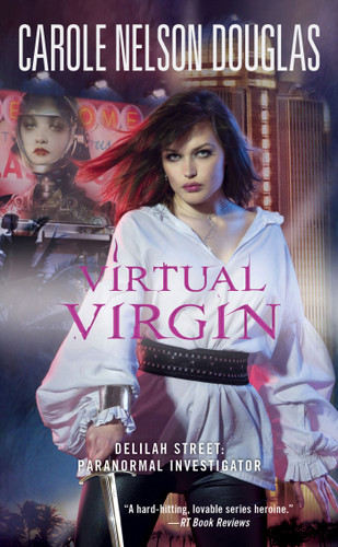 Virtual Virgin: Delilah Street: Paranormal Investigator book cover by Carole Nelson Douglas