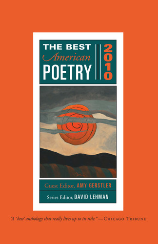 The Best American Poetry 2010: Series Editor David Lehman book cover by 