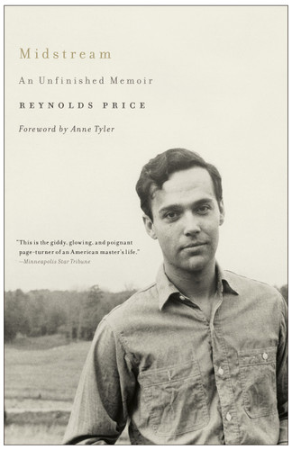 Midstream: An Unfinished Memoir book cover by Reynolds Price
