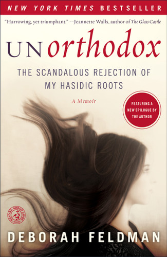 Unorthodox: The Scandalous Rejection of My Hasidic Roots book cover by Deborah Feldman
