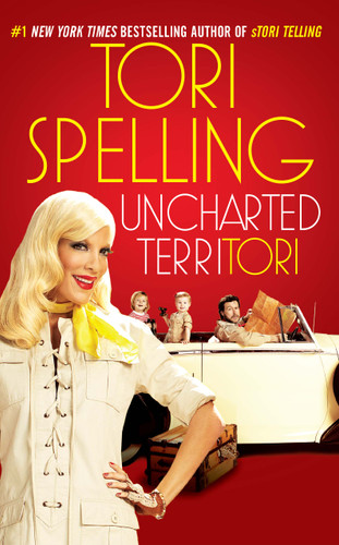 uncharted terriTORI book cover by Tori Spelling
