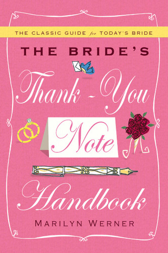 The Bride's Thank-You Note Handbook book cover by Marilyn Werner