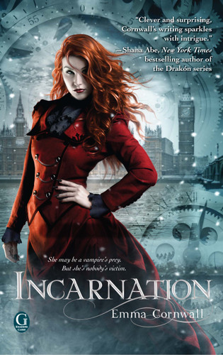 Incarnation book cover by Emma Cornwall