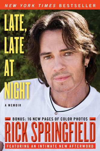 Late, Late at Night book cover by Rick Springfield