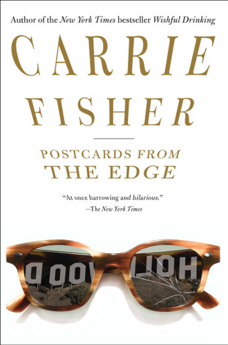Postcards from the Edge book cover by Carrie Fisher