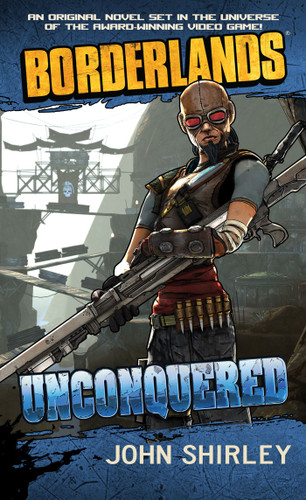 Borderlands #2: Unconquered book cover by John Shirley