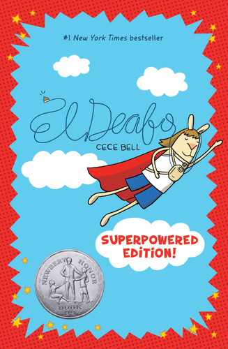 El Deafo: Superpowered Edition!: A Graphic Novel book cover by Cece Bell