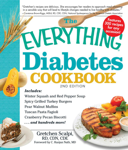 The Everything Diabetes Cookbook (Everything® Series) book cover by Gretchen Scalpi
