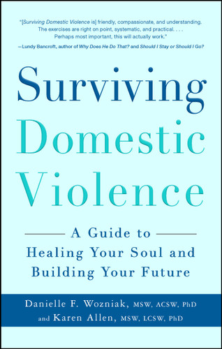 Surviving Domestic Violence: A Guide to Healing Your Soul and Building Your Future book cover by Danielle F Wozniak, Karen Allen