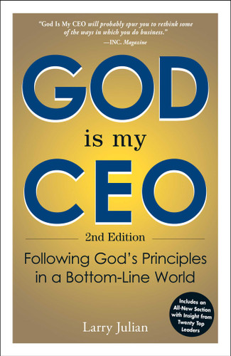 God is My CEO: Following God's Principles in a Bottom-Line World book cover by Larry Julian