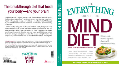 The Everything Guide to the MIND Diet: Optimize Brain Health and Prevent Disease with Nutrient-dense Foods (Everything® Series) book cover by Christy Ellingsworth, Murdoc Khaleghi