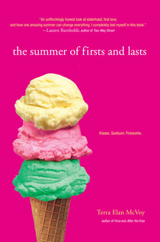 The Summer of Firsts and Lasts book cover by Terra Elan McVoy