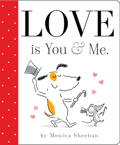 Love is You & Me. book cover by Monica Sheehan