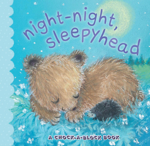 Night-Night, Sleepyhead: A Chock-a-Block Book book cover by Jean McElroy