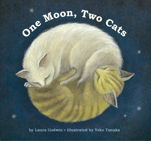 One Moon, Two Cats book cover by Laura Godwin
