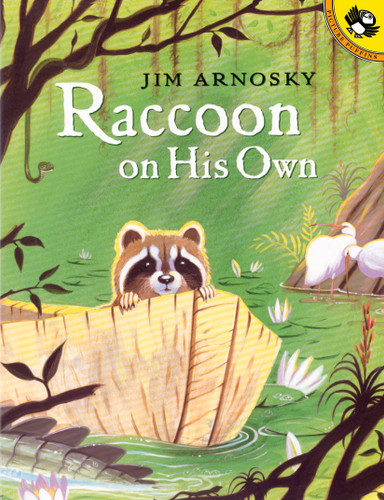 Raccoon On His Own book cover by Jim Arnosky