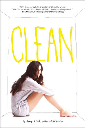 Clean book cover by Amy Reed