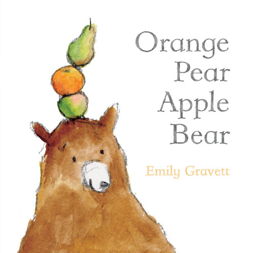 Orange Pear Apple Bear (Classic Board Books) book cover by Emily Gravett