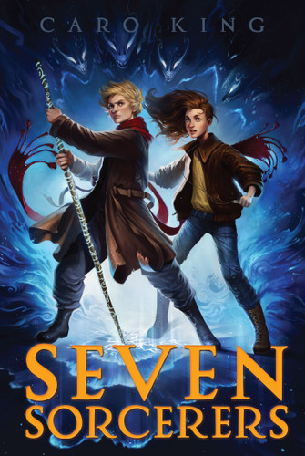 Seven Sorcerers book cover by Caro King