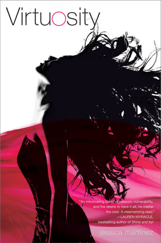 Virtuosity book cover by Jessica Martinez