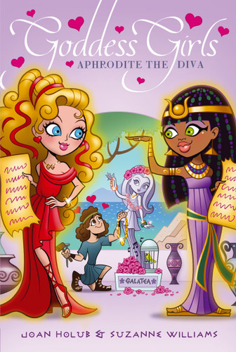 Aphrodite the Diva (Goddess Girls) book cover by Joan Holub, Suzanne Williams