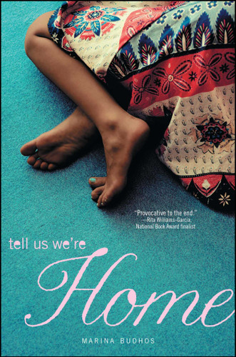 Tell Us We're Home book cover by Marina Budhos