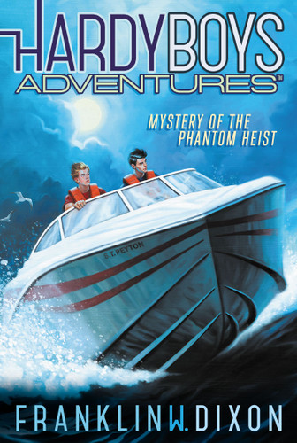Mystery of the Phantom Heist (Hardy Boys Adventures) book cover by Franklin W. Dixon