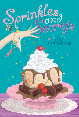 Sprinkles and Secrets book cover by Lisa Schroeder