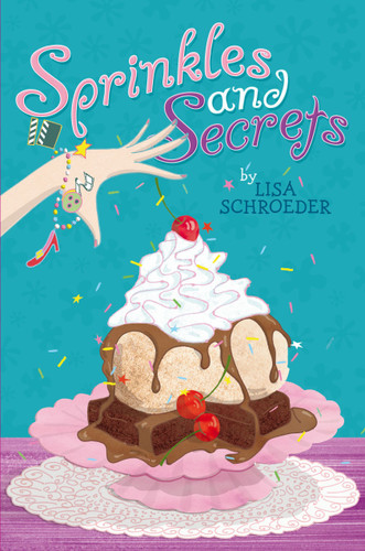 Sprinkles and Secrets book cover by Lisa Schroeder
