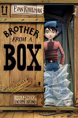 Brother from a Box book cover by Evan Kuhlman