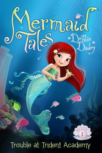 Trouble at Trident Academy (Mermaid Tales) book cover by Debbie Dadey