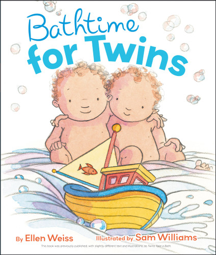 Bathtime for Twins book cover by Ellen Weiss