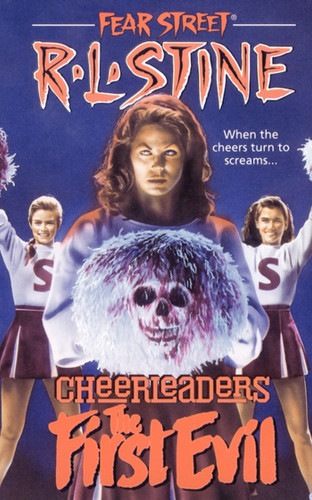First Evil (Fear Street Cheerleaders) book cover by R.L. Stine