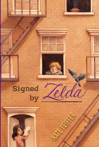 Signed by Zelda book cover by Kate Feiffer