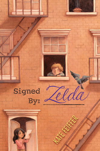 Signed by Zelda book cover by Kate Feiffer