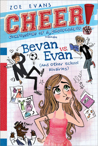 Bevan vs. Evan: (And Other School Rivalries) (Cheer!) book cover by Zoe Evans