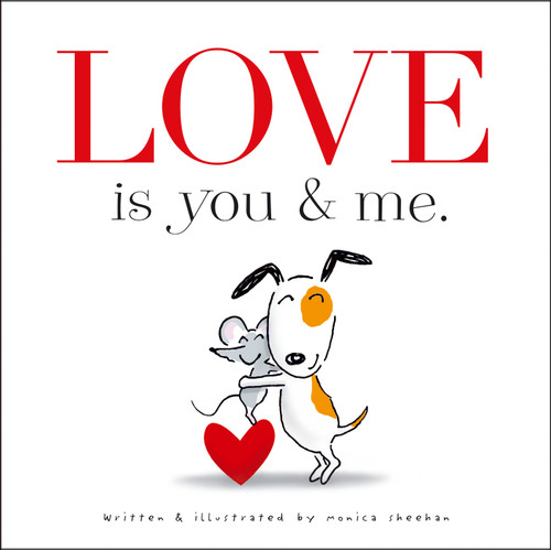 Love is You & Me. book cover by Monica Sheehan