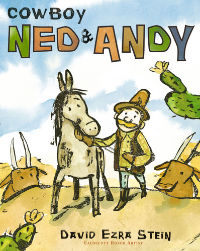 Cowboy Ned & Andy book cover by David Ezra Stein