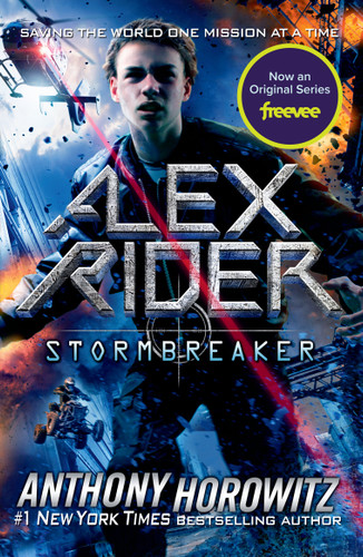 Stormbreaker (Alex Rider) book cover by Anthony Horowitz