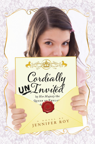 Cordially Uninvited book cover by Jennifer Roy
