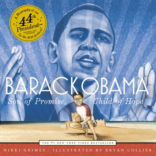 Barack Obama: Son of Promise, Child of Hope book cover by Nikki Grimes