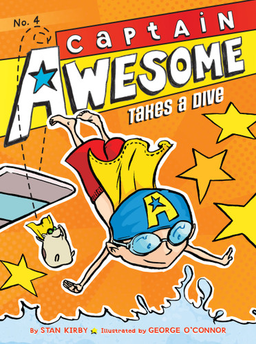 Captain Awesome Takes a Dive (Captain Awesome) book cover by Stan Kirby