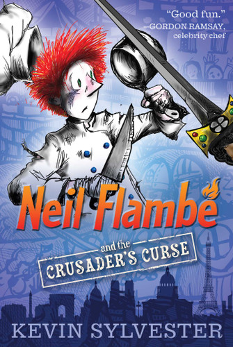 Neil Flambé and the Crusader's Curse (The Neil Flambe Capers) book cover by Kevin Sylvester