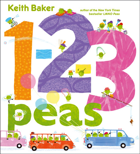 1-2-3 Peas (The Peas Series) book cover by Keith Baker